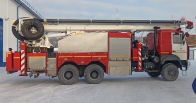 Для эффективного тушения пожаров «Транснефть – Балтика» закупила новые пеноподъемники