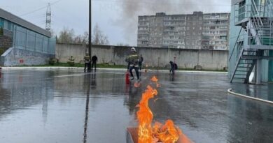 На майских праздниках прошли соревнования внештатных пожарных во Владимире